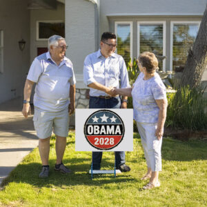 Barack Obama 2028 Yard Sign