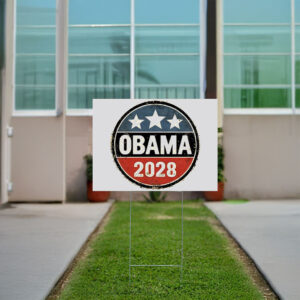 Barack Obama 2028 Yard Sign