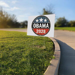 Barack Obama 2028 Yard Sign