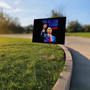 Barack Obama Yes We Can Again Obama 2028 Yard Sign