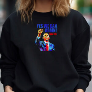 Barack Obama Yes We Can Again Obama 2028 shirt