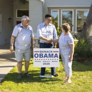 Barack Obama repeal reelect repair 2028 Yard Sign