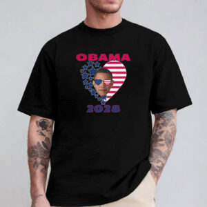 Funny Obama Heart, Patriotic Shirt
