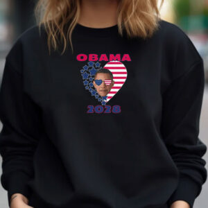 Funny Obama Heart, Patriotic Shirt