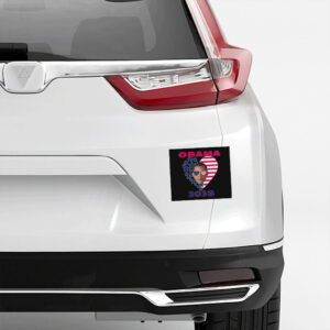 Funny Obama Heart, Patriotic Sticker