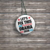 Let's Fix This Obama 2028 Pin Button