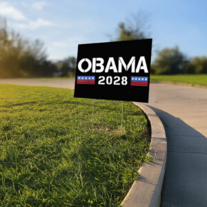 Michelle Barack Obama For President 2028 Yard Sign