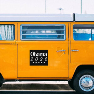 OBAMA 2028 anti Trump Stickers