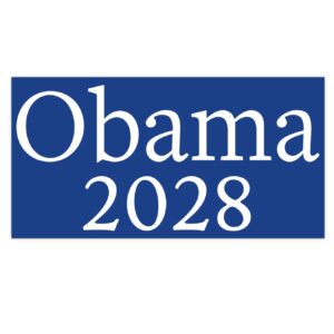 Obama 2028 Bumper Stickers