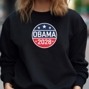 Obama 2028 Campaign Logo Shirt