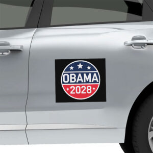 Obama 2028 Campaign Logo Sticker