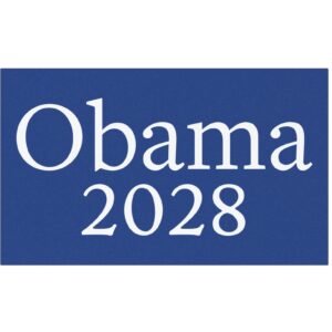 Obama 2028 Car Magnets, Sticker