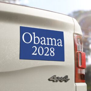 Obama 2028 Car Magnets, Sticker