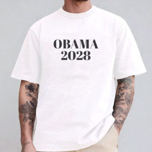 Obama 2028, Gift for Activists, Political Campaign Shirt