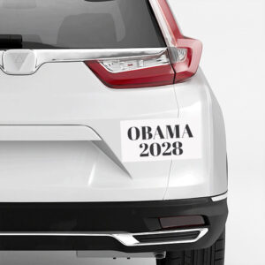 Obama 2028, Gift for Activists, Political Campaign Sticker