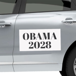 Obama 2028, Gift for Activists, Political Campaign Sticker