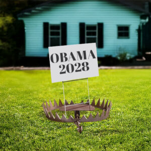 Obama 2028, Gift for Activists, Political Campaign Yard Sign