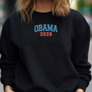 Obama 2028 Let's Fix This Flag usa T-shirt
