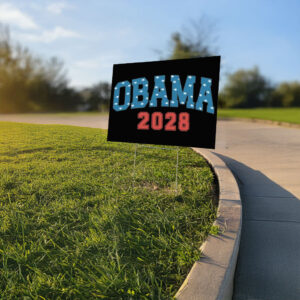 Obama 2028 Let's Fix This Flag usa Yard Sign