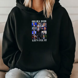 Obama 2028 Let's Fix This T-Shirt