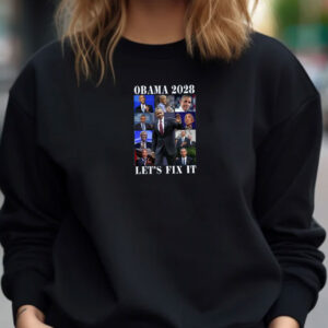 Obama 2028 Let's Fix This T-Shirt