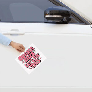 Obama 2028, Obama 48th, Obama 2028 Let's Fix This Sticker