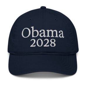 Obama 2028 Organic Baseball Cap