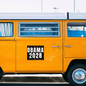 Obama 2028, Political Trendy Sticker
