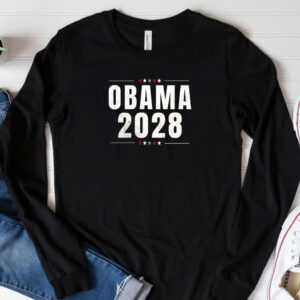 Obama 2028, Political Trendy T-Shirt