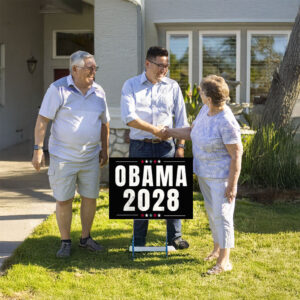 Obama 2028, Political Trendy Yard Sign