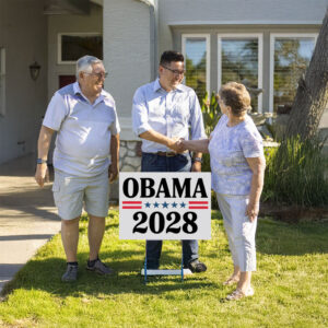 Obama 2028 Presidential Election Yard Sign