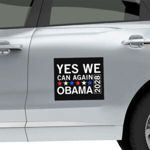 Obama 2028, Presidential Race Third Term Democracy Wins Sticker