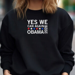 Obama 2028, Presidential Race Third Term Democracy Wins Tee Shirt