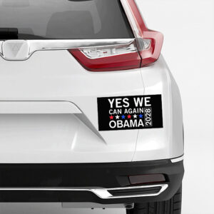 Obama 2028, Presidential Race Third Term Democracy Wins Tee Sticker