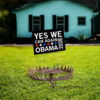Obama 2028, Presidential Race Third Term Democracy Wins Yard Sign