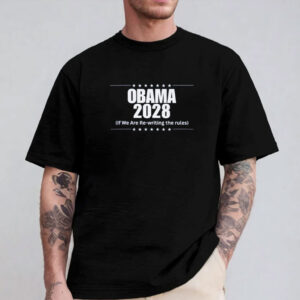 Obama 2028 Rewrite the Rules Shirt