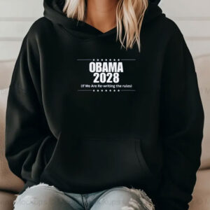 Obama 2028 Rewrite the Rules Shirt