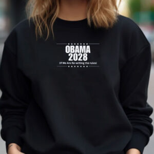 Obama 2028 Rewrite the Rules Shirt