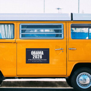 Obama 2028 Rewrite the Rules Sticker