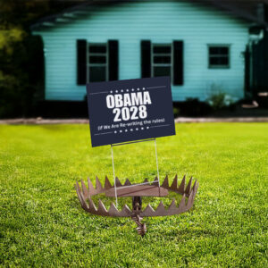 Obama 2028 Rewrite the Rules Yard Sign