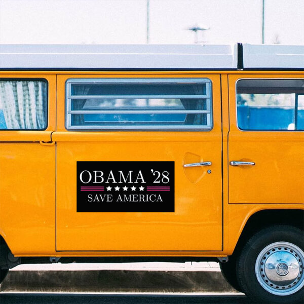 Obama 2028 Save America Sticker