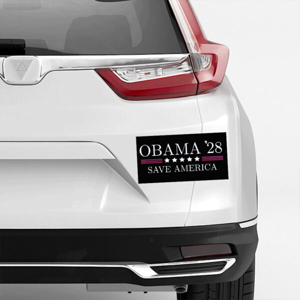 Obama 2028 Save America Sticker
