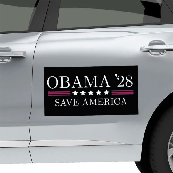 Obama 2028 Save America Sticker
