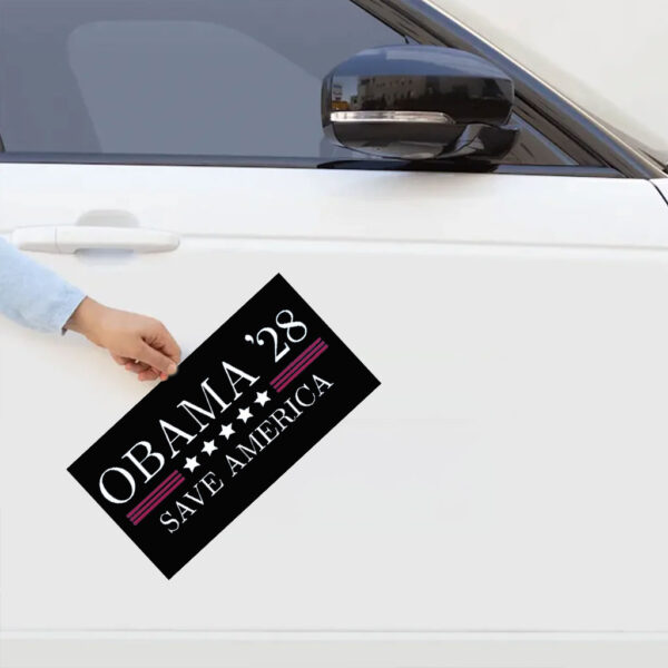Obama 2028 Save America Sticker