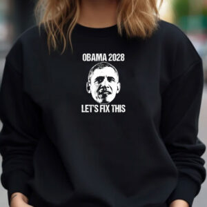 Obama 2028 Shirt, Let's Fix This, Republican Shirt