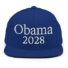 Obama 2028 Snapback Hat
