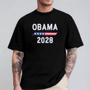 Obama 2028 Stars and Stripes Shirt