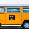 Obama 2028 Stars and Stripes Sticker