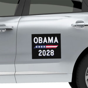 Obama 2028 Stars and Stripes Sticker
