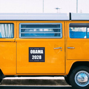 Obama 2028 They made the rules we will play Sticker